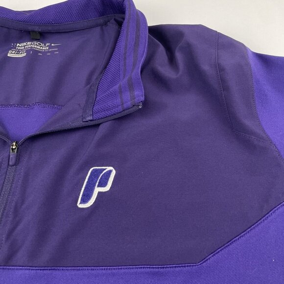 Nike Golf 1/4 Zip Pullover Portland Pilots Men’s 2XL Dri Fit Tour Performance - Picture 7 of 9